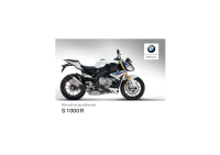 BMW S1000R - Navod na pouzivanie SK 2018-1